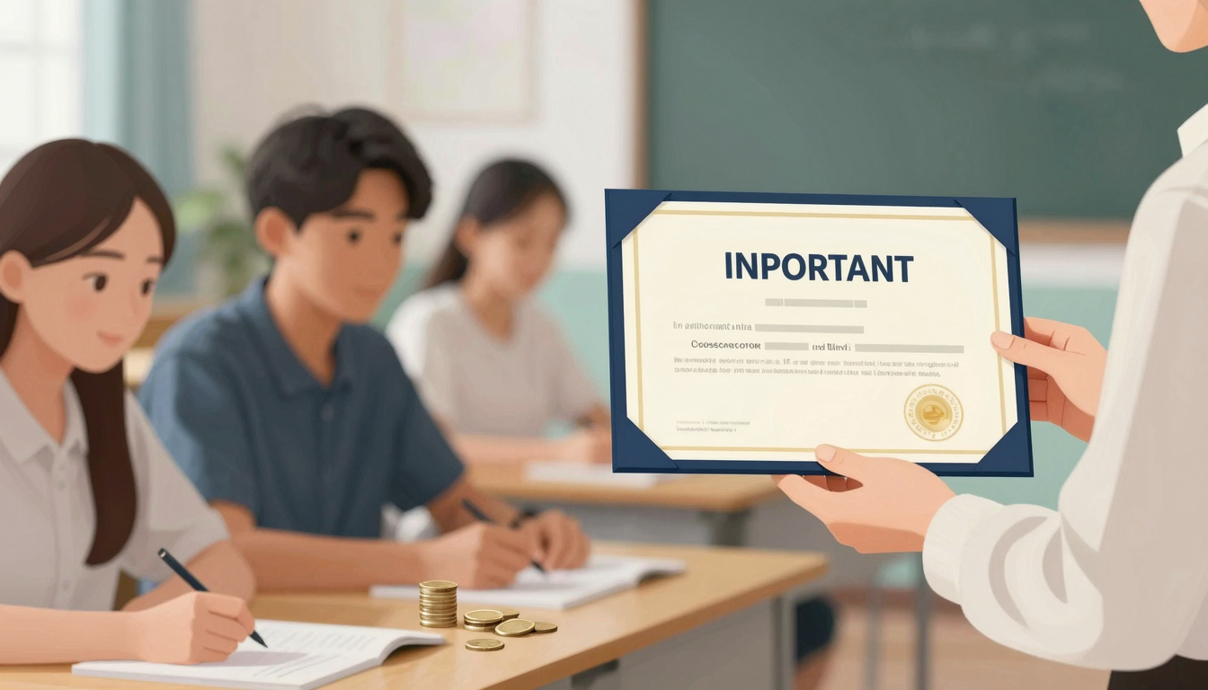 직업훈련 중인 성인 학습자 - 새로운 기회를 위한 교육의 중요성